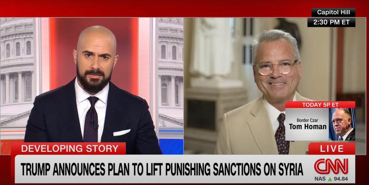 'You're chuckling?' CNN anchor presses House Republican on massive Trump gift