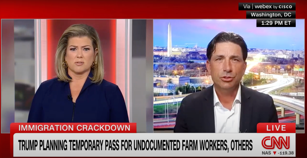 'Excuse me?' Ex-Trump official snaps as CNN host levels false claim to his face