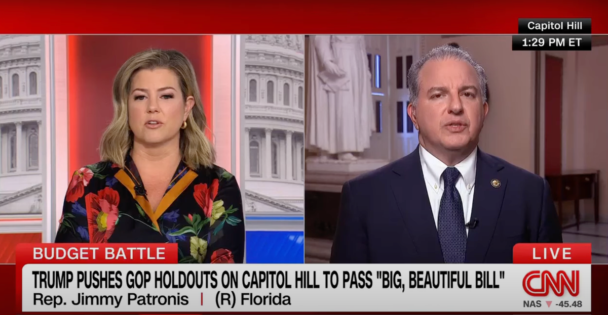 'That's my question!' CNN host frustrated as guest rattles off GOP soundbites