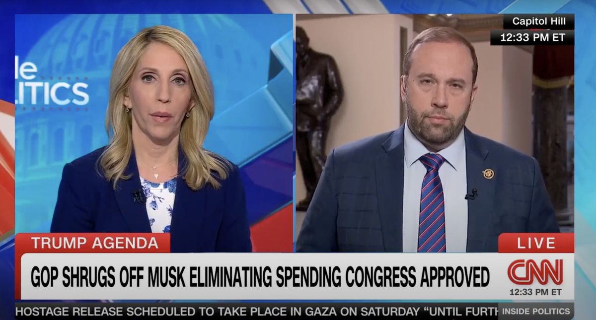 'Why so comfortable?' CNN's Dana Bash shames Republican over handing power to Musk