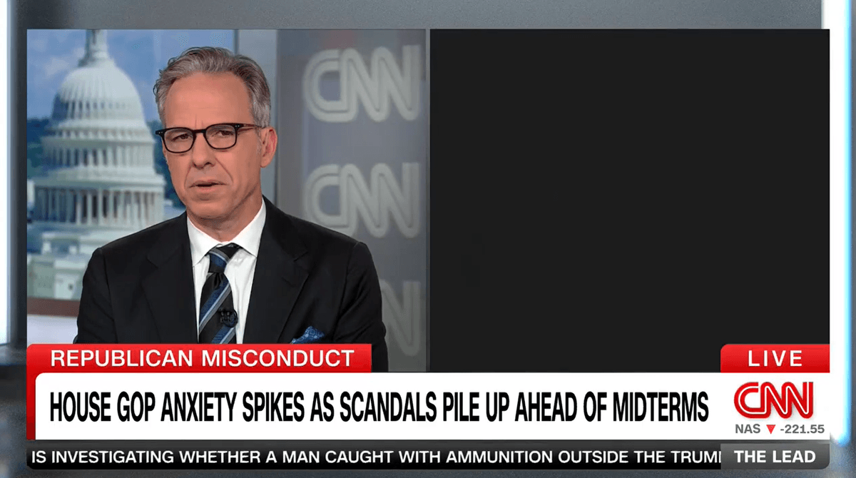 'The hell is going on?' Tapper disgusted after Republican's internet dies during interview