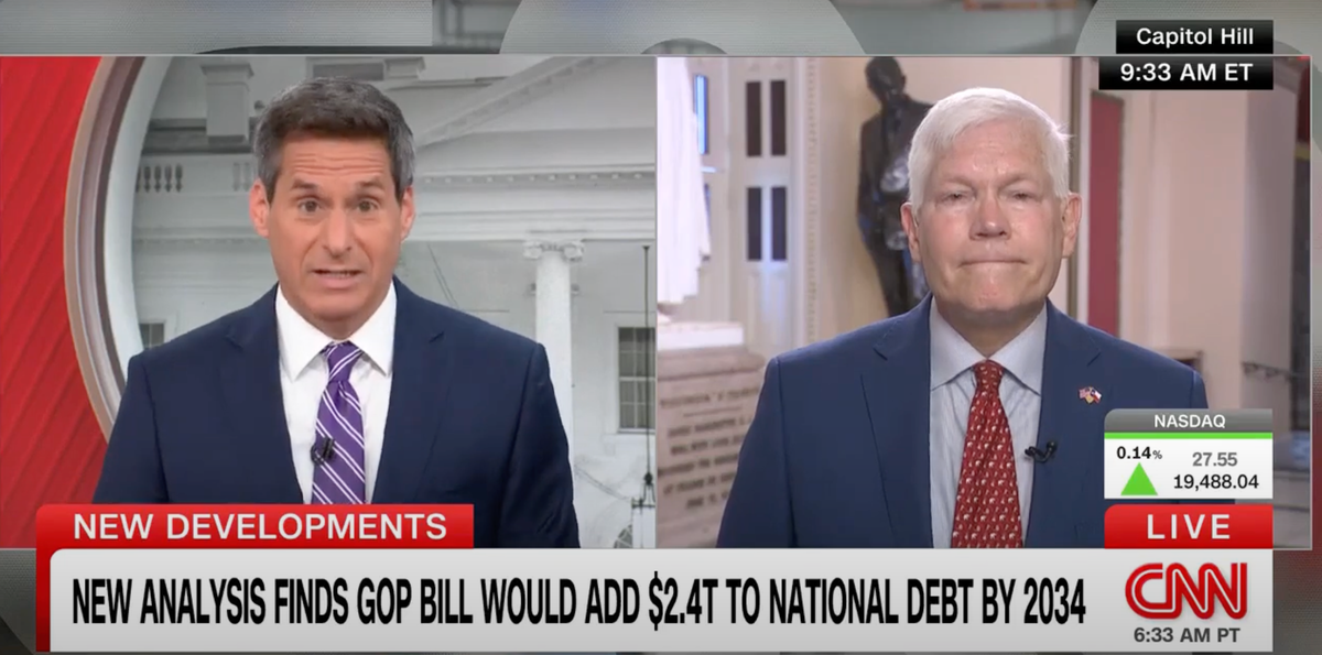 'I don't understand': CNN host puts GOP lawmaker on the spot over national debt