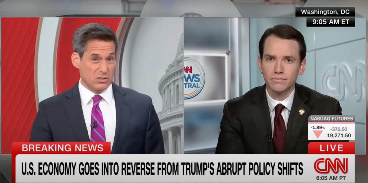 'A good report?' GOP lawmaker stuns CNN's Berman over response to shrinking economy