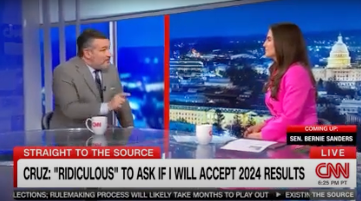 'It's a yes or no question': CNN's Kaitlan Collins presses Ted Cruz on election acceptance