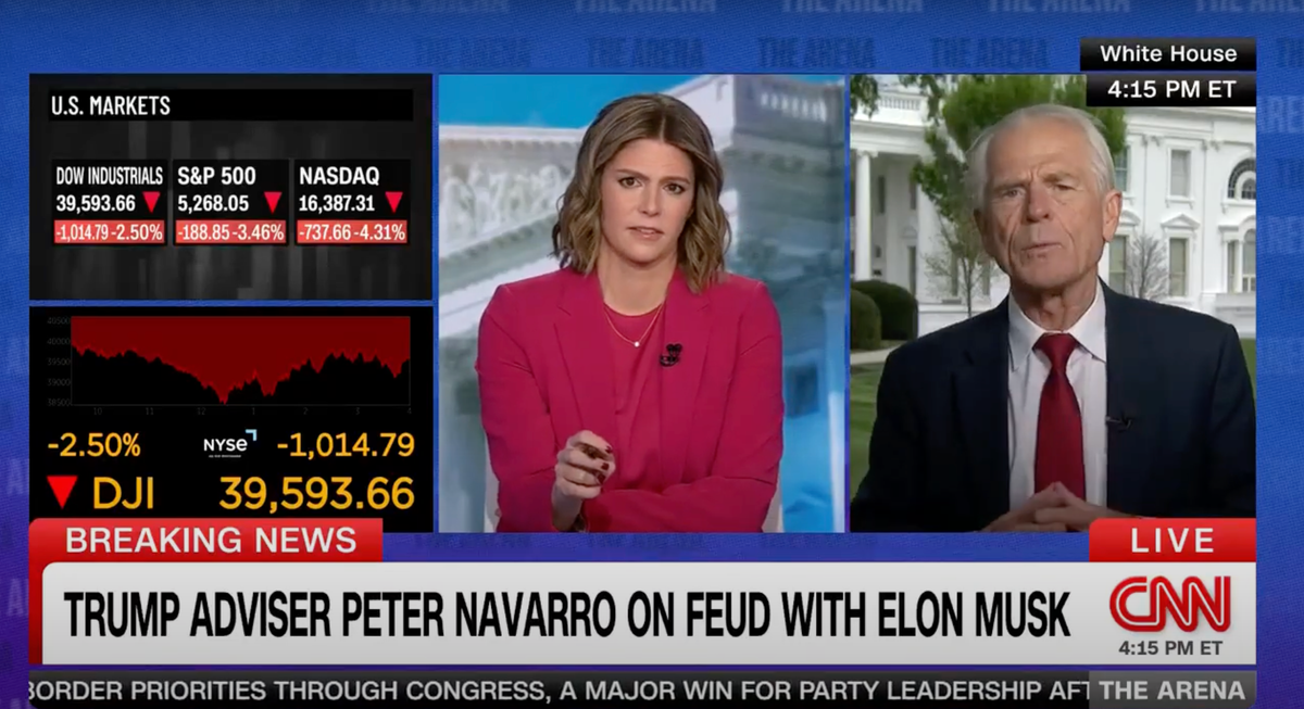 'Feel sorry for him': Trump aide responds on CNN after Musk calls him 'dumber than bricks'