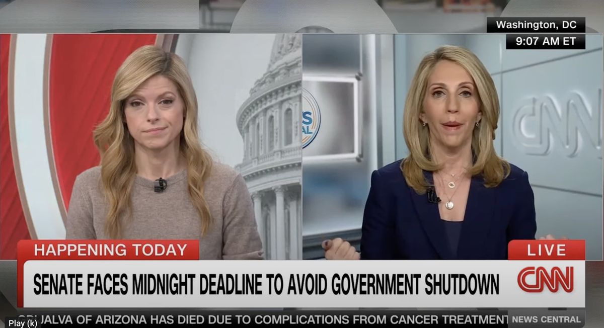 'What's going on?' CNN's Dana Bash pans Senate Dems for murky message on funding bill