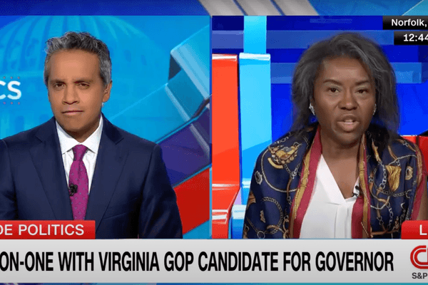 'Trying to trap me!' Chaos as 'all but hopeless' Republican takes CNN interview off rails