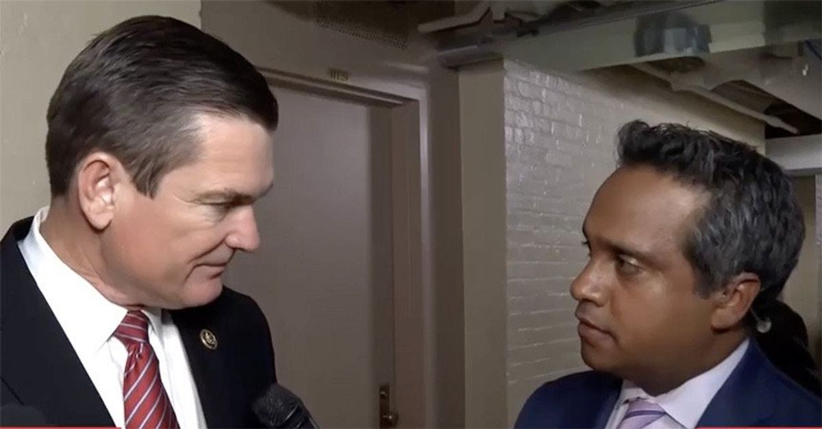 GOPer set straight by reporter as he blames Dems for House mess: 'Matt Gaetz started this'