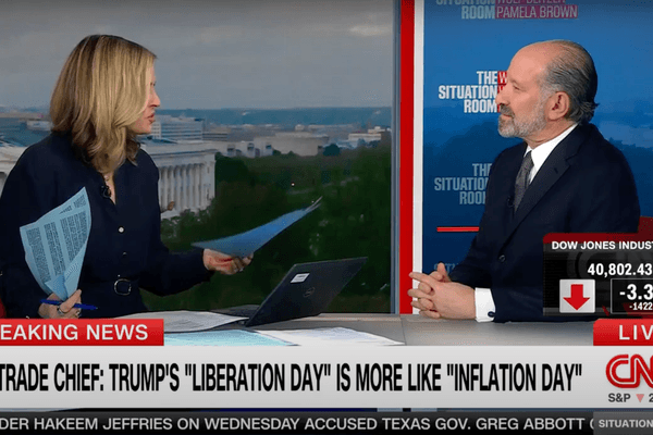 'They do!' CNN host waves proof in front of Trump official's face in dispute over lobsters