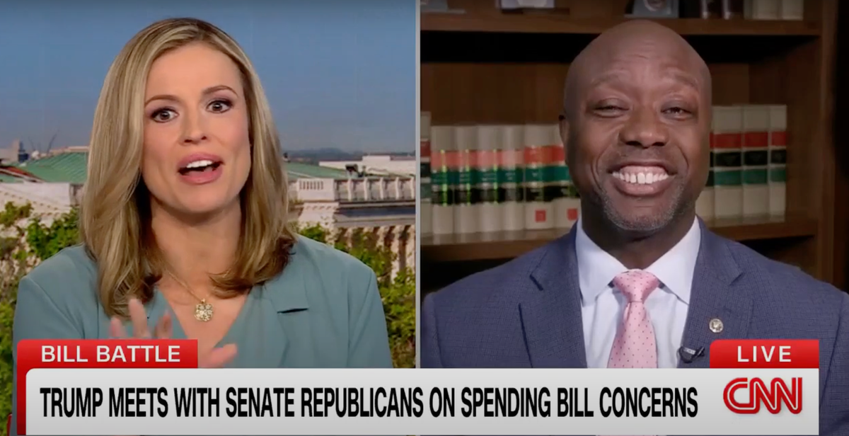 'Let me finish!' Republican hits back as CNN host applies pressure on Medicaid
