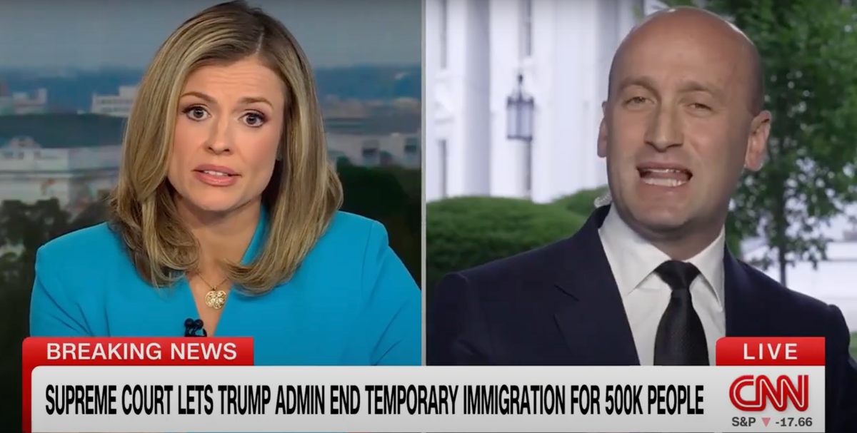'This is my show!' CNN host fires back at a furious Stephen Miller in interview