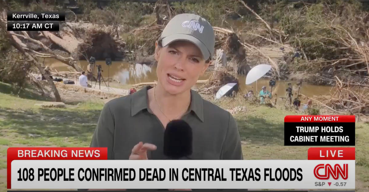 CNN host gives frustrated sigh as Texas officials 'stonewall' questions on flood