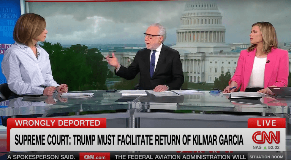 'Pick up the phone': CNN's Blitzer questions why Trump won't take action after 'error'