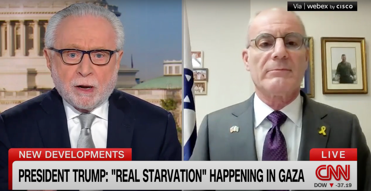 'No doubt!' Wolf Blitzer stunned as Israeli official calls CNN starvation pics propaganda