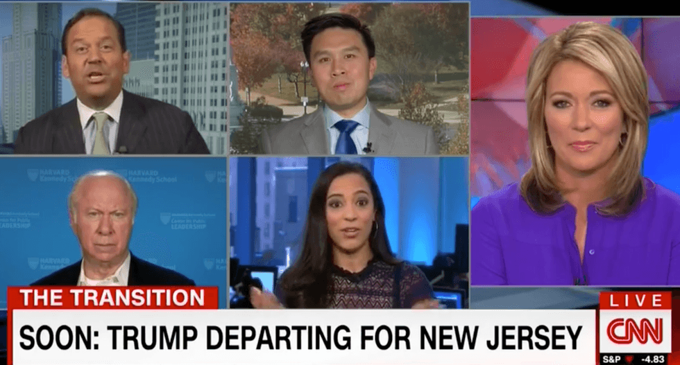'We'll fight you all the way': CNN's Angela Rye spars with Trump supporter over immigration
