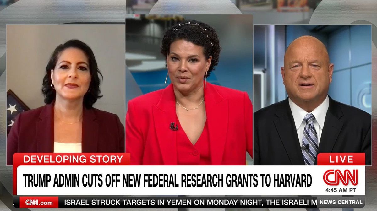'Let me finish!' Ex-Trump lawyer loses cool as he attacks 'filthy rich' Harvard