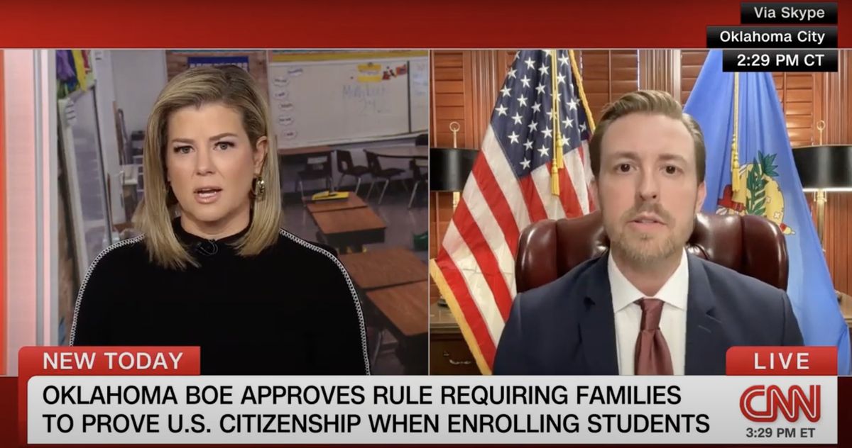 'We're talking about children sir': CNN host presses official willing to hand kids to ICE