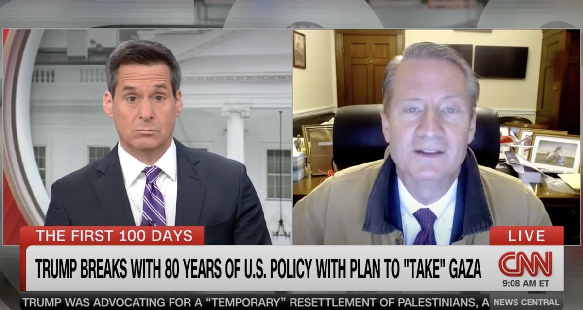 'Just asking': CNN host presses GOP lawmaker on taxpayer money 'paying' for Gaza