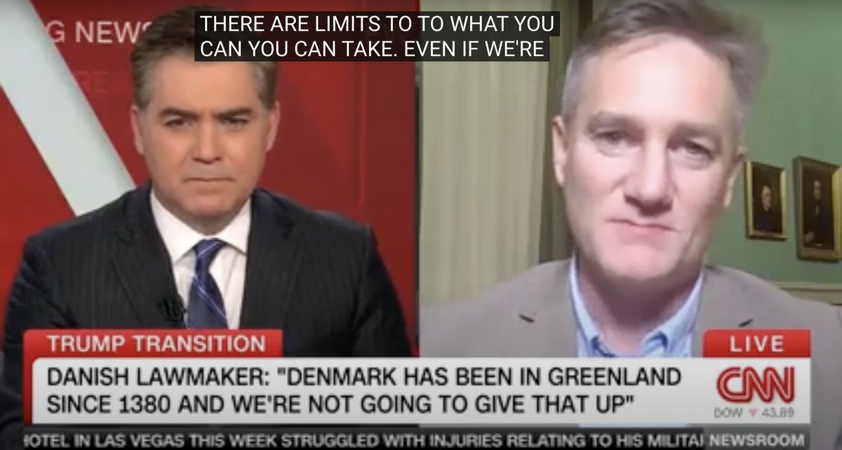 'We have our limits': Danish lawmaker says Trump's Greenland threats wearing on goodwill