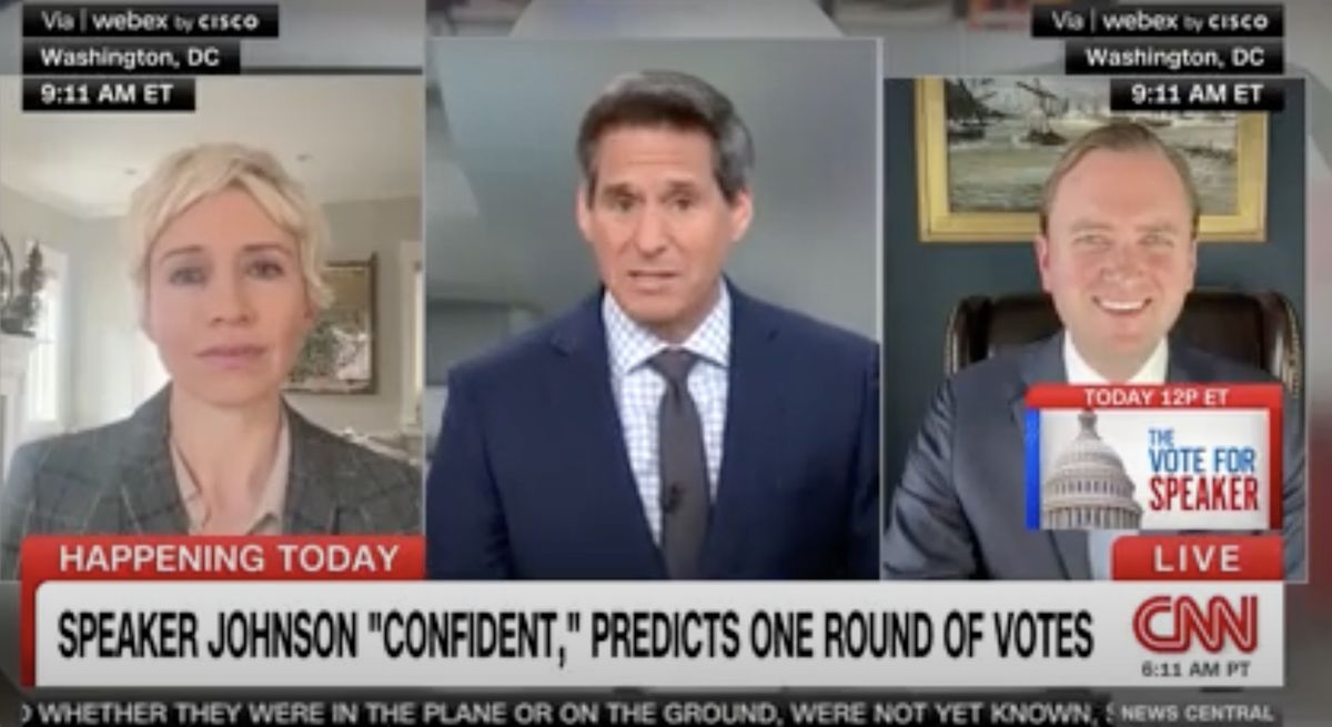 'Only likes winners': CNN host questions Trump's loyalty if Mike Johnson loses first vote