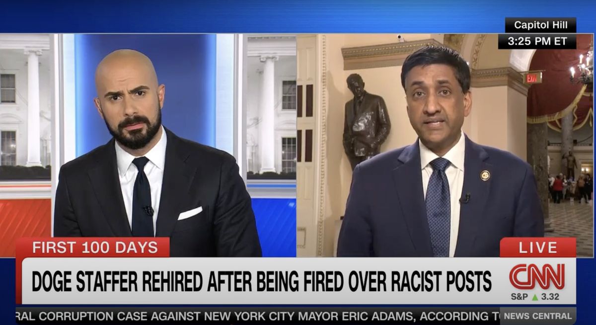Dem reacts to DOGE worker's 'explicit racism' — and Vance's 'attack'