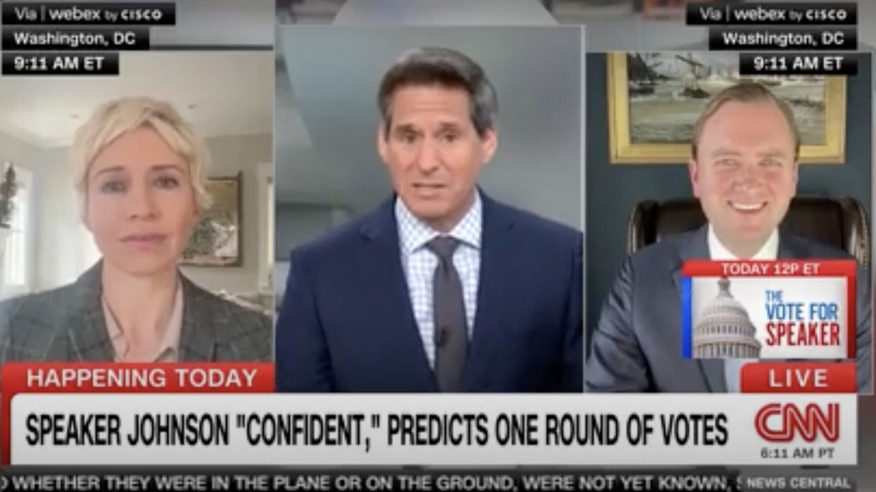 'Only likes winners': CNN host questions Trump's loyalty if Mike Johnson loses first vote