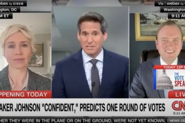 'Only likes winners': CNN host questions Trump's loyalty if Mike Johnson loses first vote