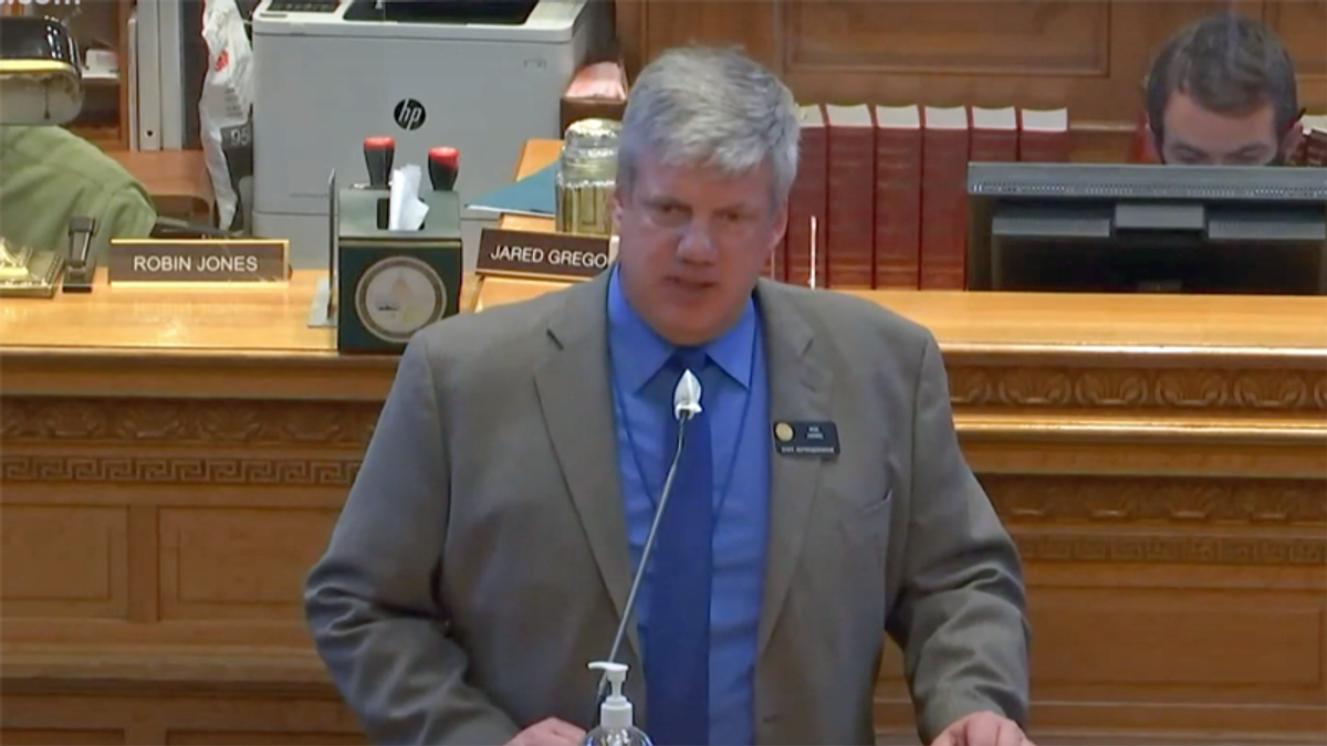 QAnon GOP Senate candidate marched on Capitol on Jan 6: report