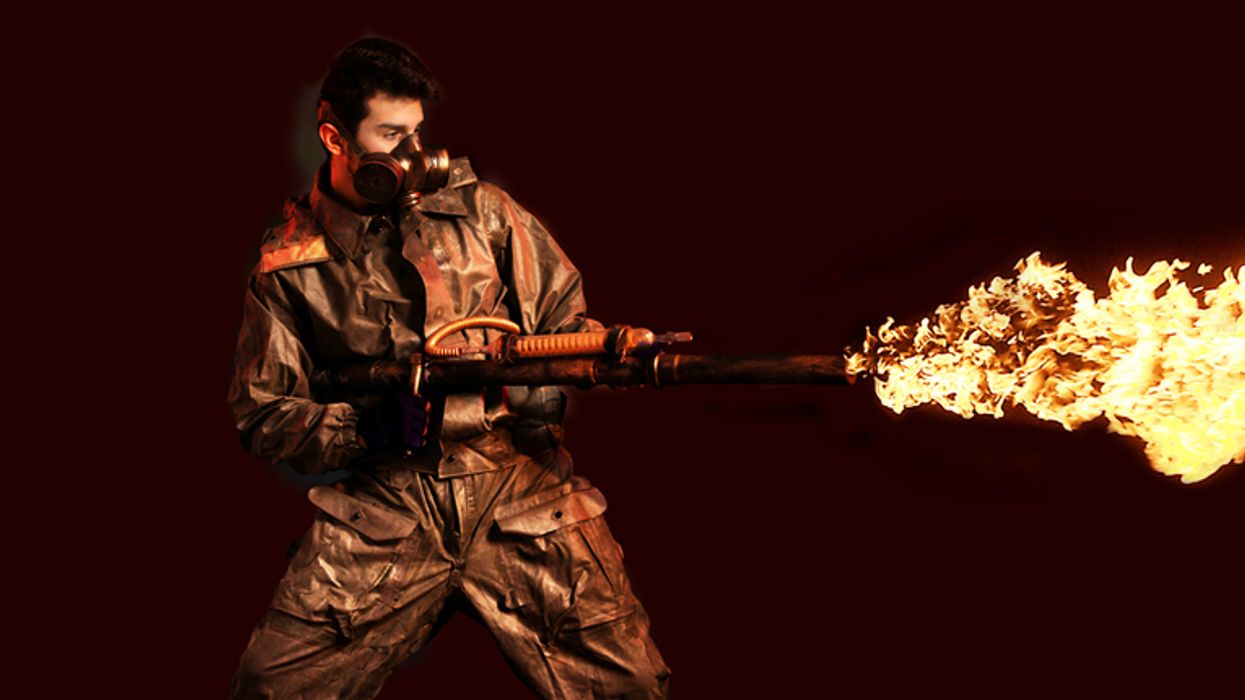 Flamethrower-wielding anti-vaxxer planned 'citizens arrests' of Dem governors -- and has now been arrested