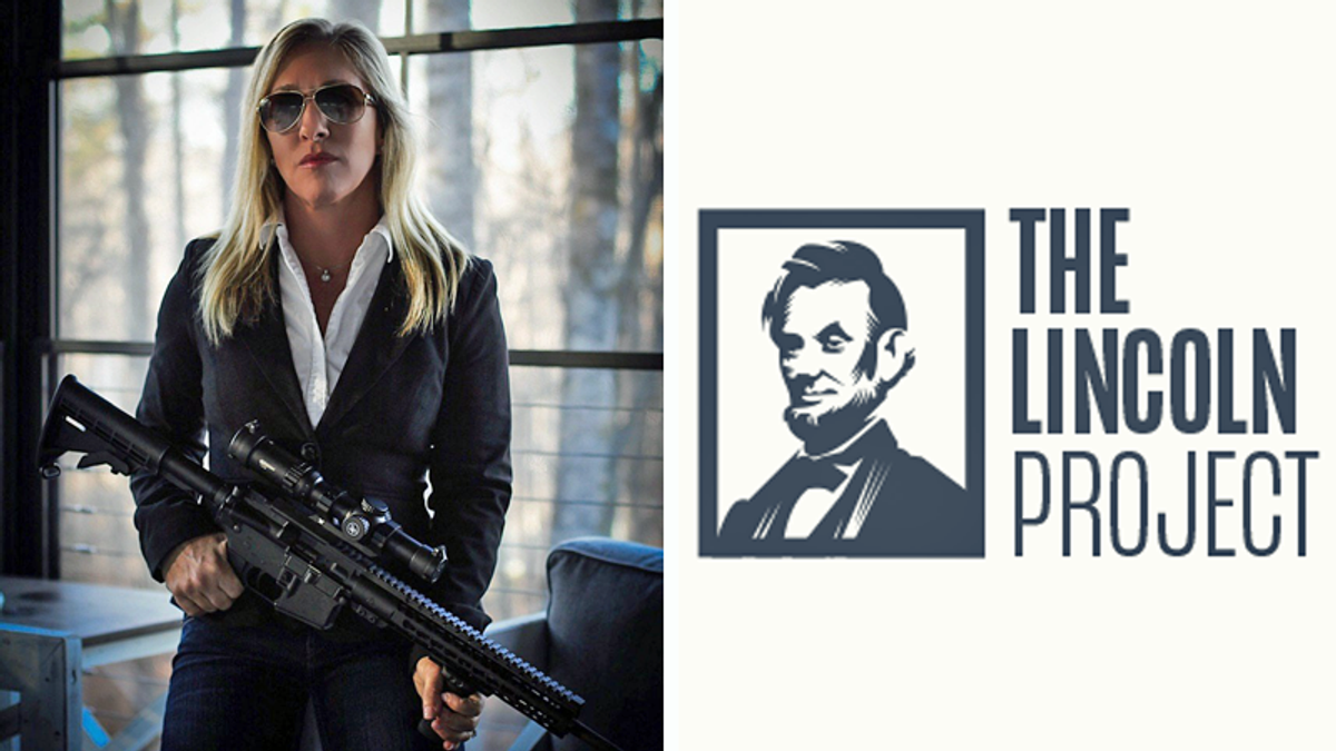 QAnon congresswoman flips out on Twitter: 'The Lincoln Project are the REAL traitors!'