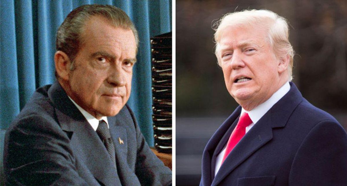Trump claims he wanted to give Richard Nixon a medal — but he was too busy