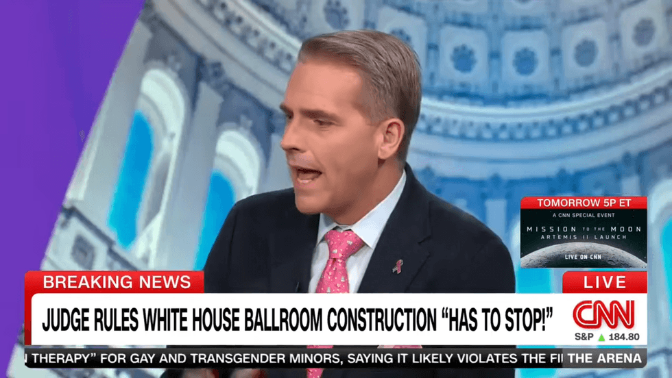 MAGA commentator gets testy on CNN over White House ballroom: 'Are you really that mad?'