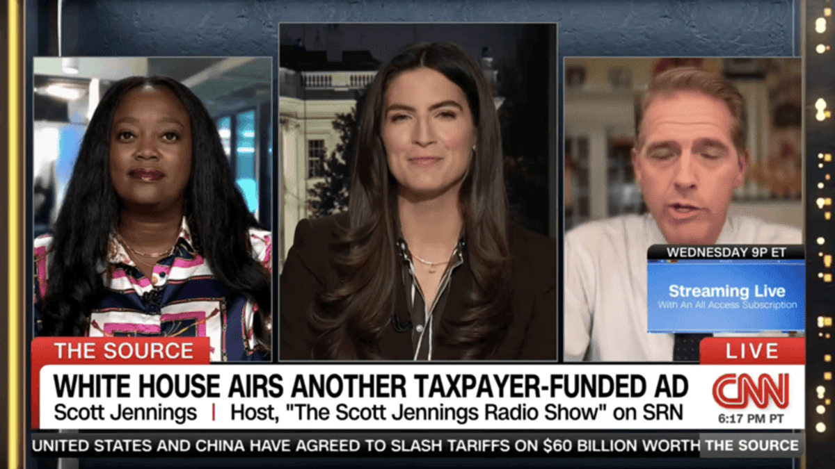Scott Jennings cornered on CNN over Trump's 'communist' political ads: 'What is this?'