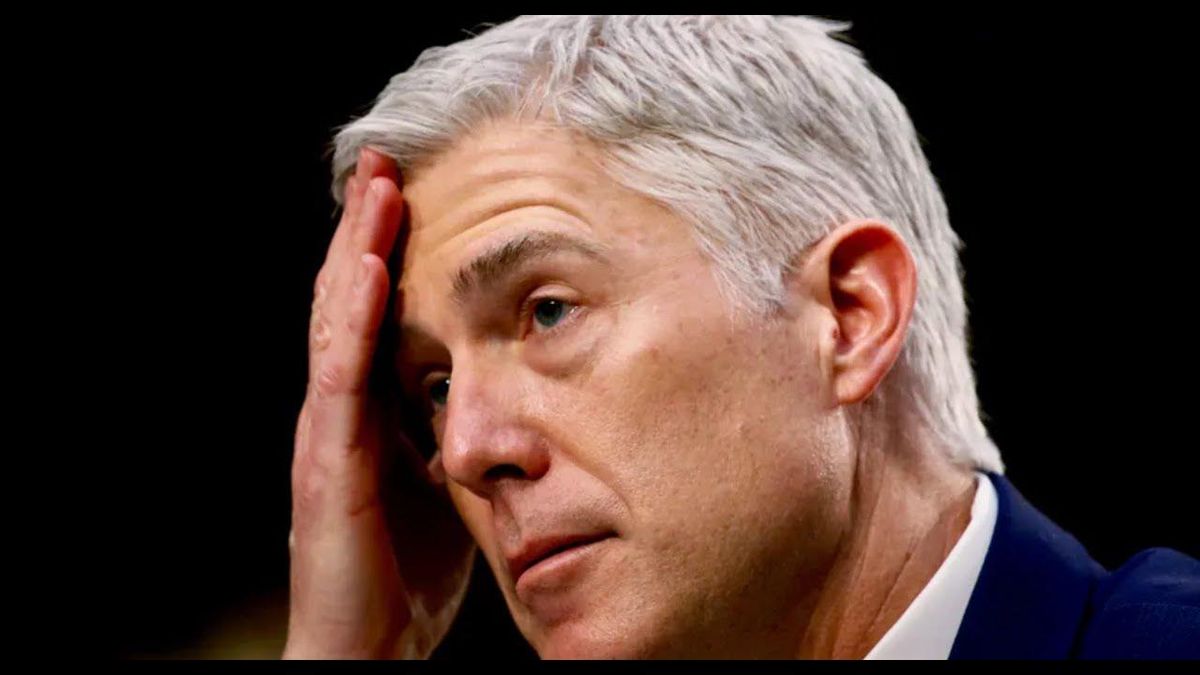 Gorsuch compares COVID to seasonal flu