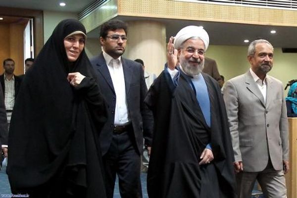 Iranian President Rouhani insists women are not second-class citizens