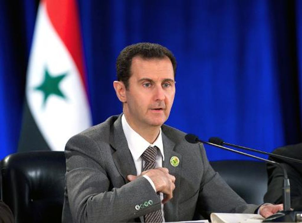 Syrian President Assad claims the country's civil war is turning in his regime's favor
