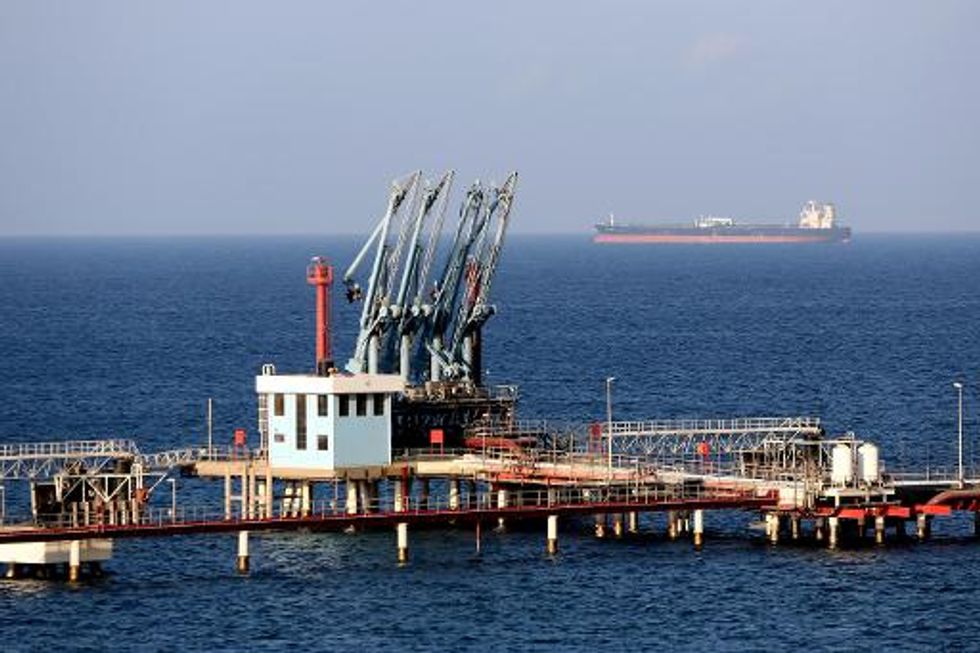 U.S. Navy hands rogue oil tanker back to Libya