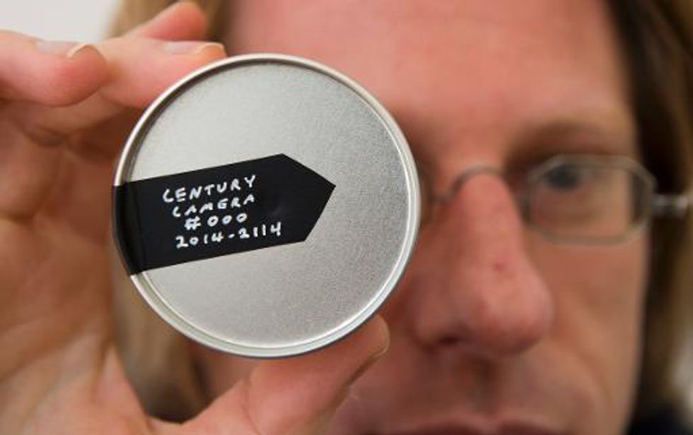 Artist Jonathan Keats sets out to document Berlin's shifting urban landscape over the next 100 years.