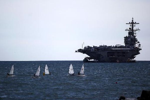 U.S. orders USS George H.W. Bush aircraft carrier into Gulf over Iraq crisis: Pentagon