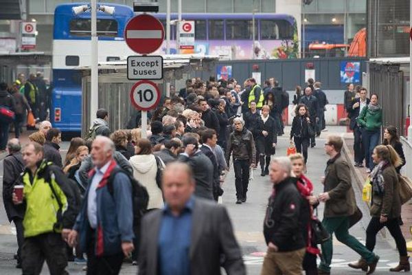 Crowds and congestion as London Underground strike hits commuters