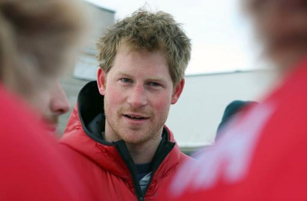 Royal flush: Prince Harry's king of the ice latrine