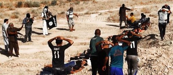 Photos said to show jihadists executing Iraq troops