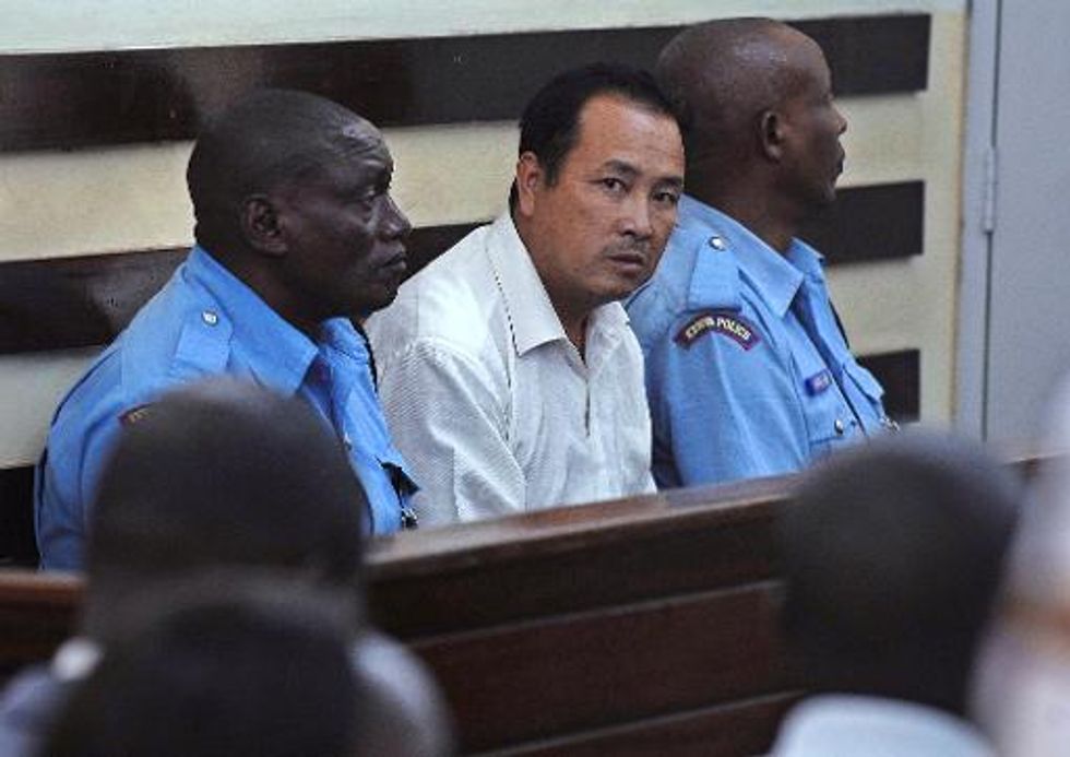Chinese ivory smuggler gets record sentence after trial in Kenya