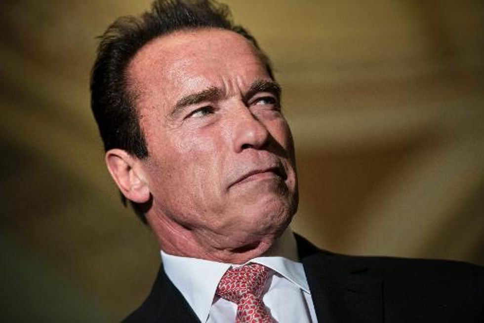 Arnold Schwarzenegger throws weight behind Ukraine protesters