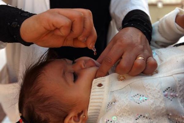 10 million children in Mideast to get polio vaccine: UN