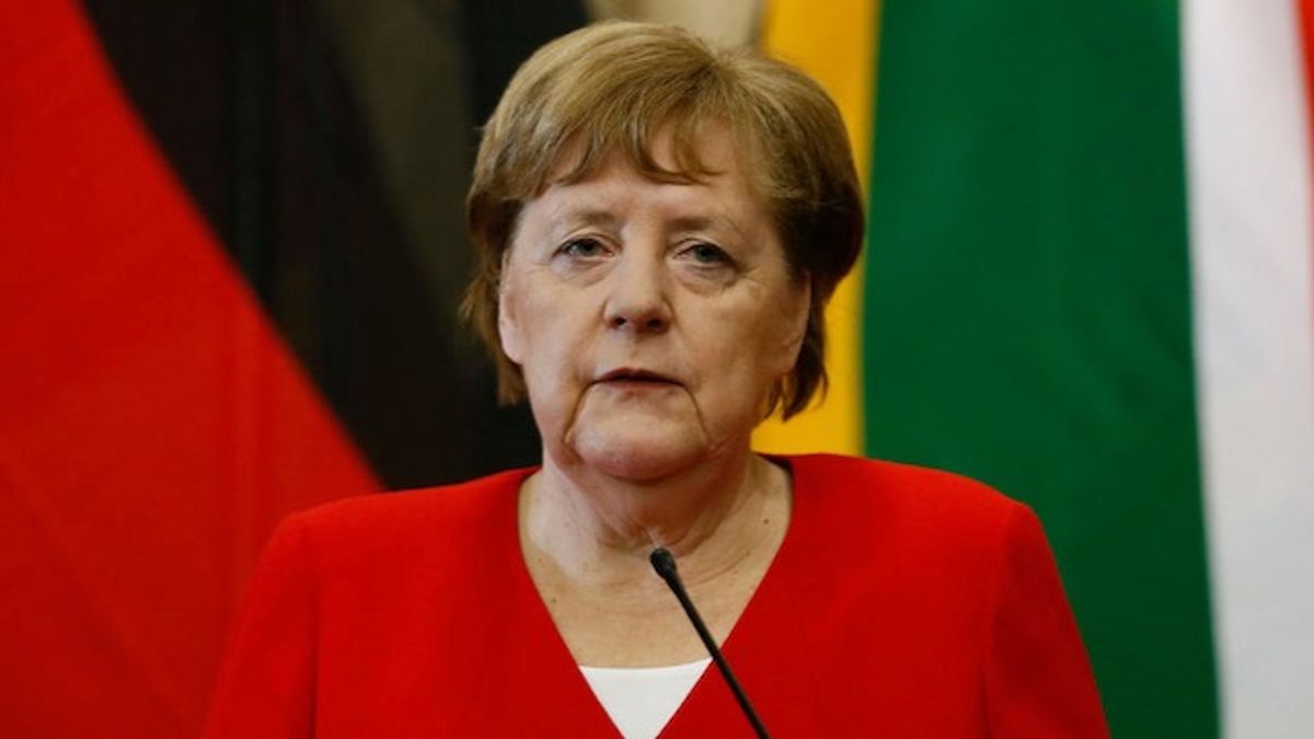 Angela Merkel given Germany's top honour despite criticism