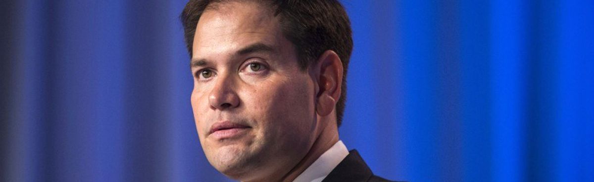 'Sniveling suck-up' Marco Rubio faces furious backlash for 'spineless' tweet about pro-Trump Capitol violence