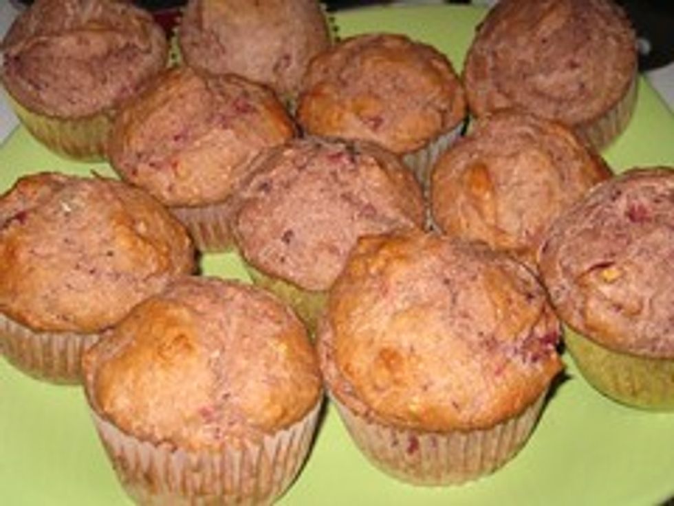 Cranberry muffins