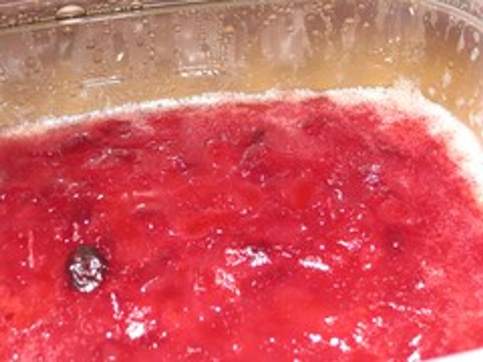 Cranberry sauce