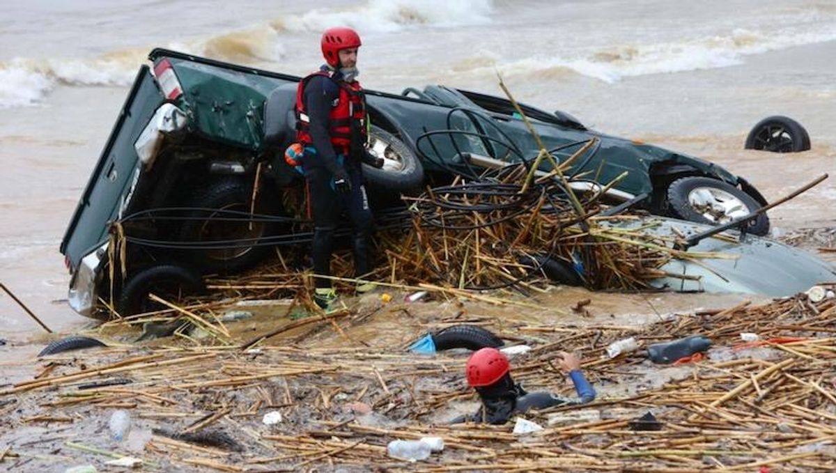 Major flooding in Crete kills two